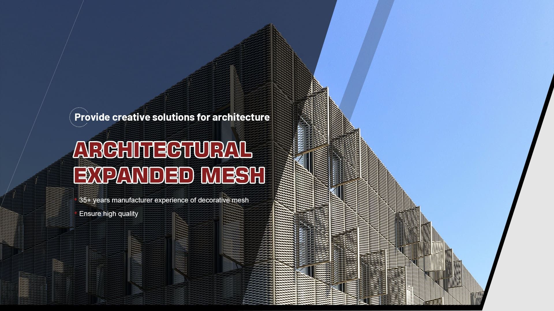 Architectural Expanded Mesh