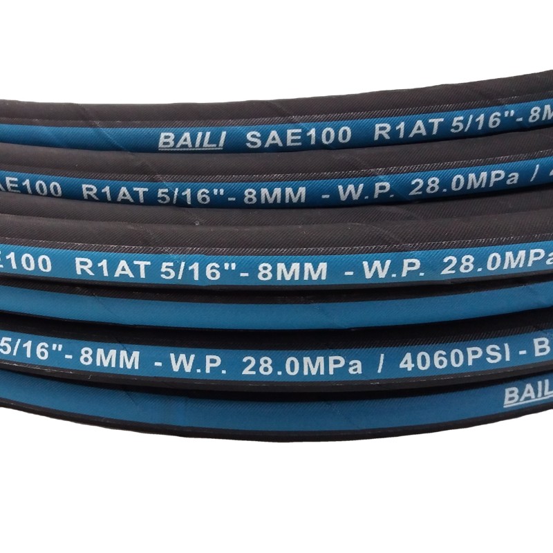 CE Certified Flexible Rubber Hydraulic Hose Manufacturer