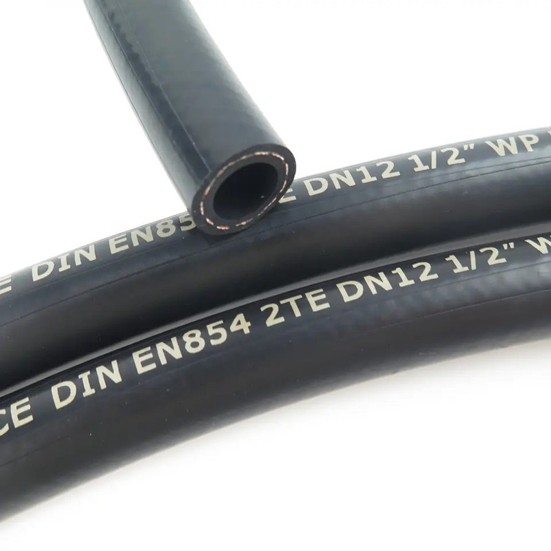 high quality durable rubber hydraulic hose