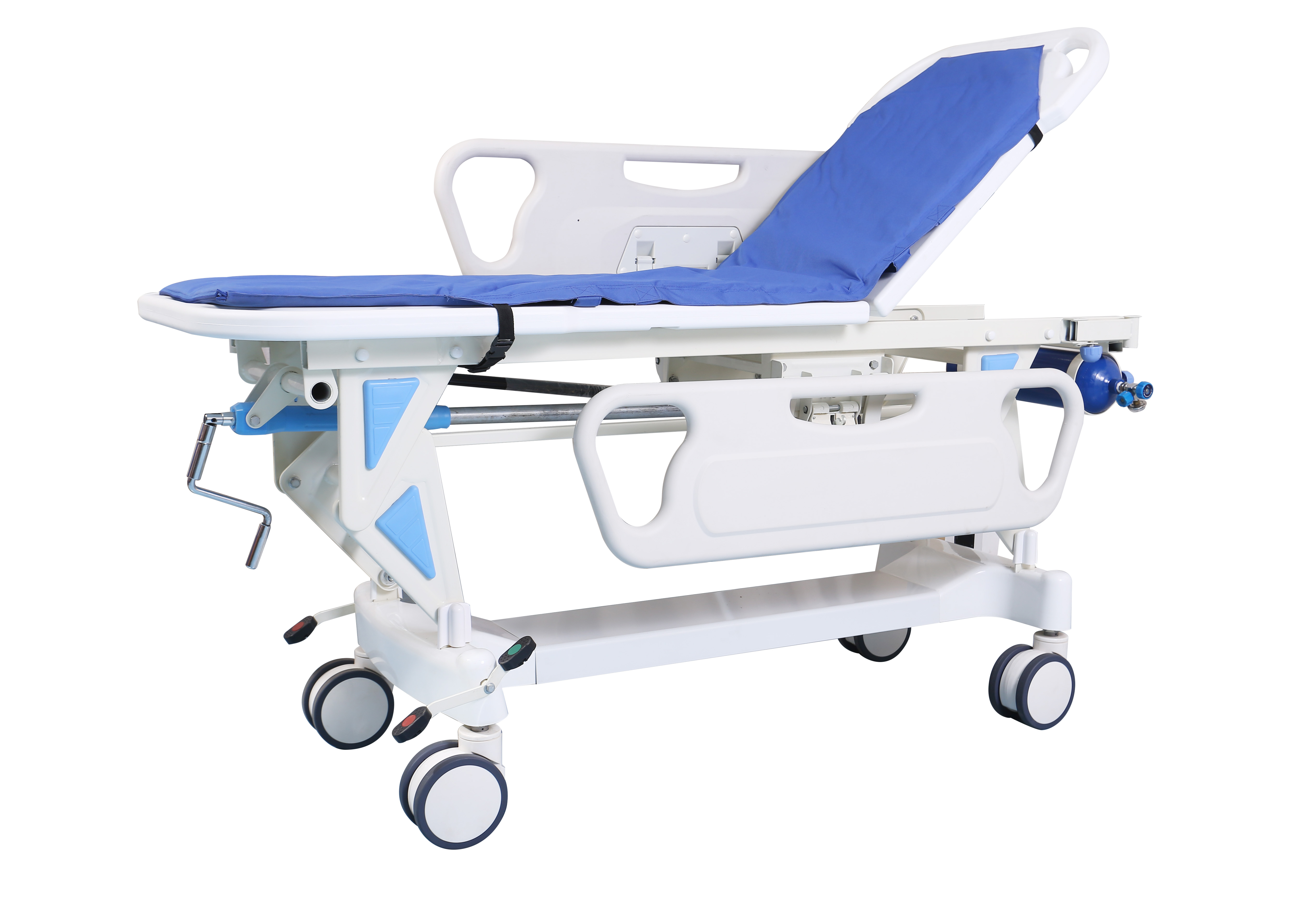 Transport stretcher transfer trolley hospital bed