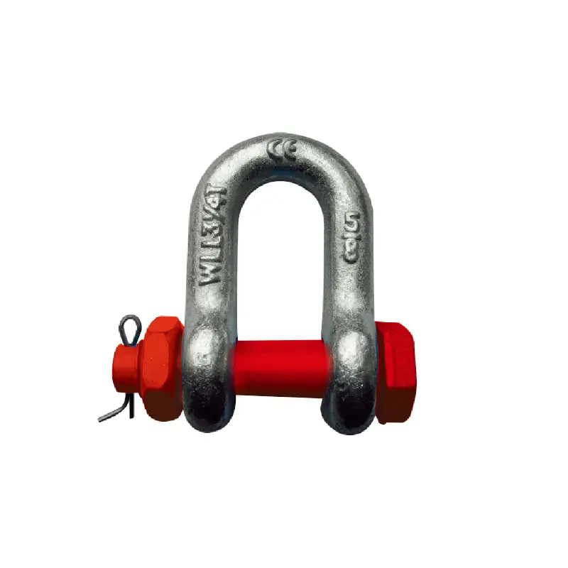 Shackle  with safety pin and nut G2150
