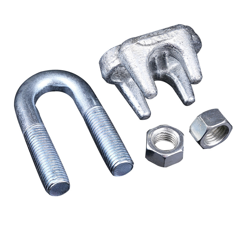 Rigging Hardware Steel U Bolt Wire Rope Clip【Best Price】