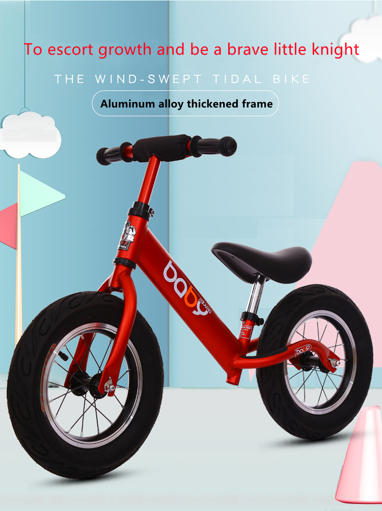 Kids balance bike nopedal lovely cool balance bike/Aluminum alloy