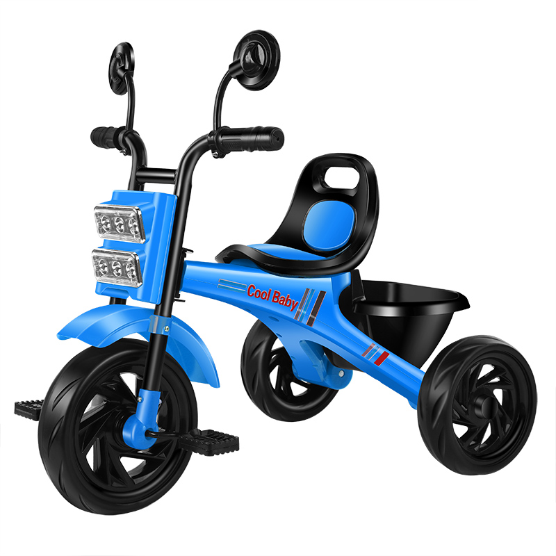 Children lightweight pedal riding tricycle with light and music/Baby ride on tricycle