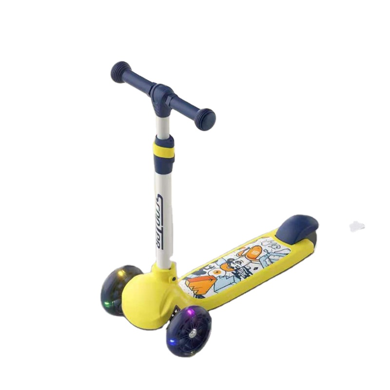 Buy Skate Ride On Battery Toy Girl Toddler Boy Baby Child Children Three 3 Wheel Sale Kick Kids Electric Scooter for Kids