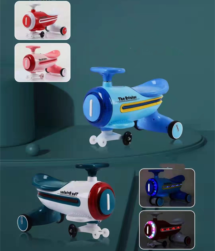 factory wholesale baby scooter Baby Ride on Toys Swing Car Walkers with