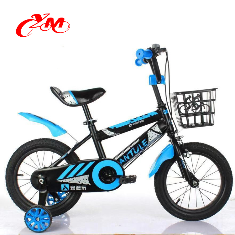 Online selling best bikes for kids/Europe standard high quality cycle for kids/Yimei brand blue children bike sale 12 inch