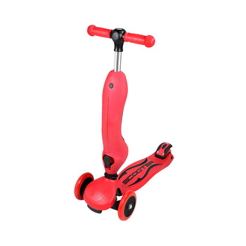 New professional baby scooter 3 wheels PU baby trolley stroller/new baby ride on push scooter wholesale