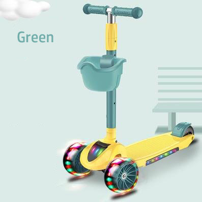 Wholesale Children‘s 10 Years Kids Scooter 3 Wheels Scooter For Kids With Led Light