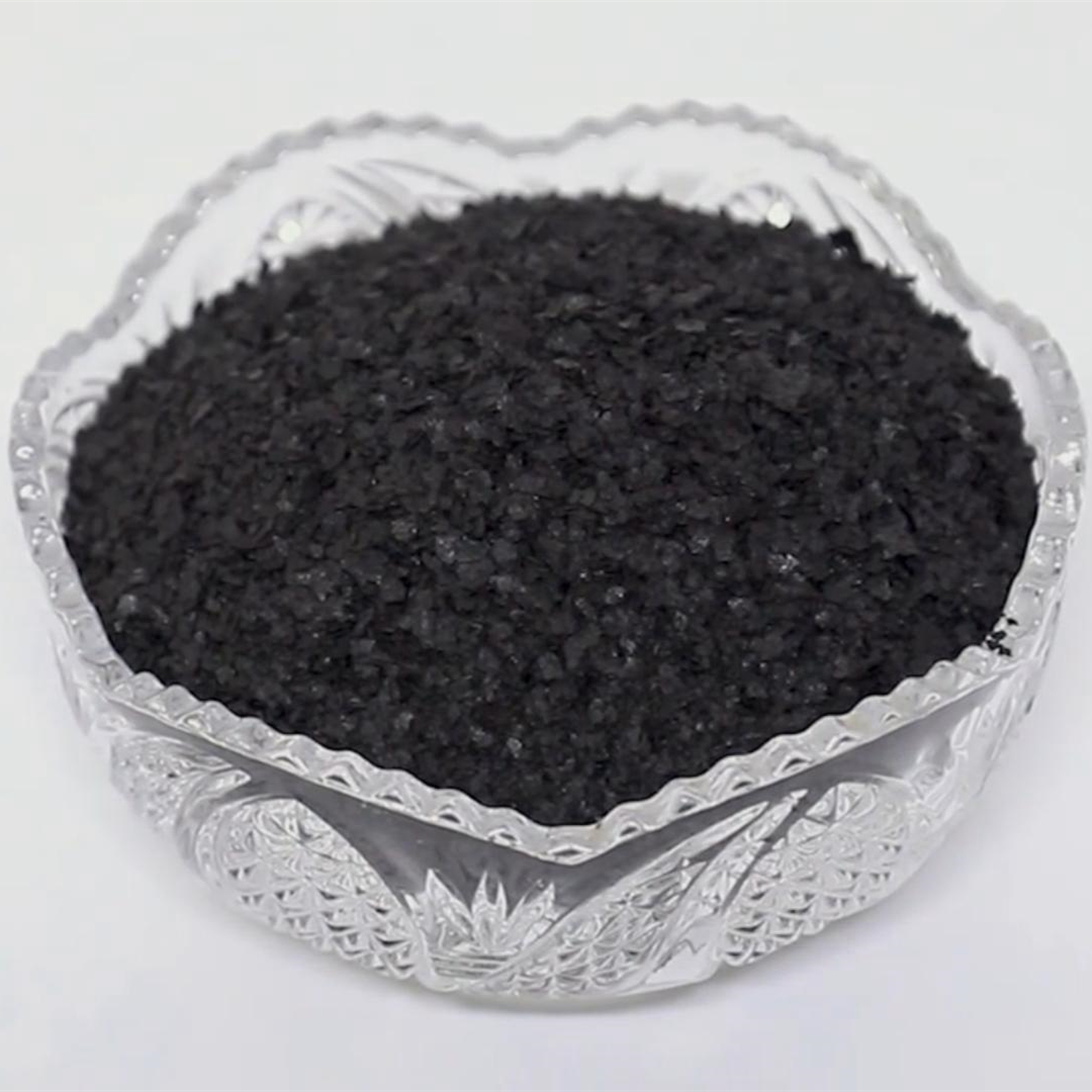 Humic acid Potassium humate Black Shiny Flakes or powder
