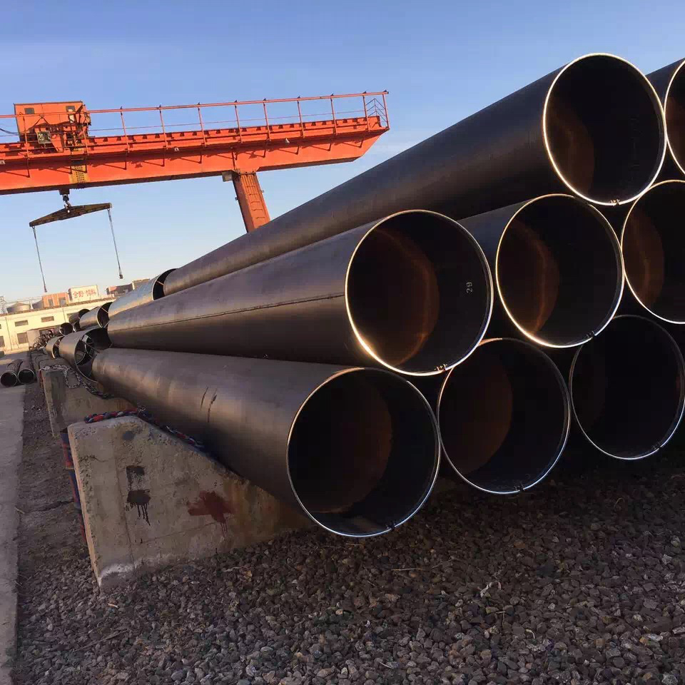 Submerged arc welded steel pipe