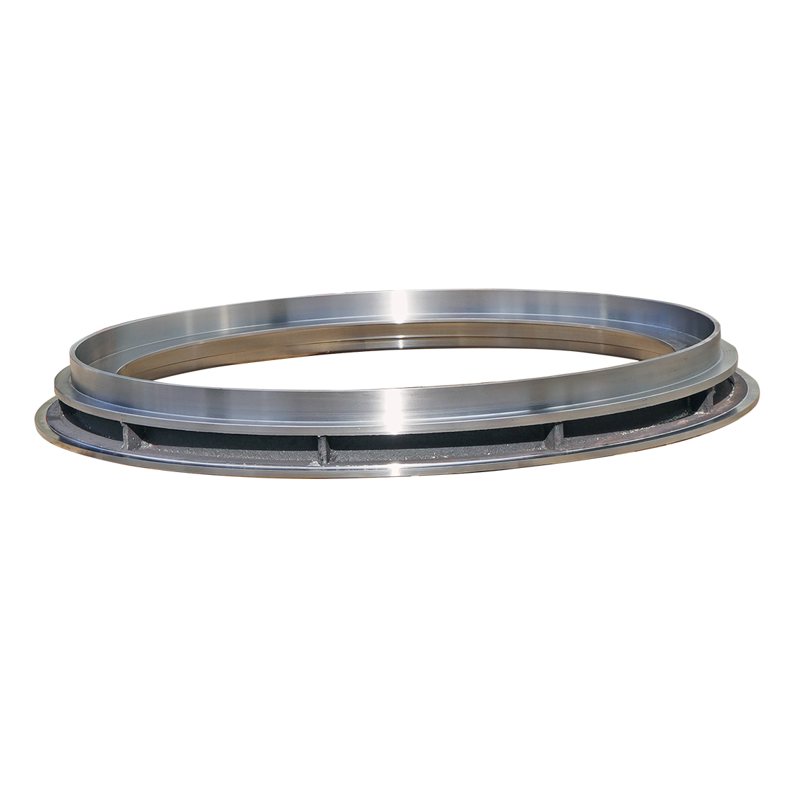 Comparison of pallet/base ring/bottom tray/bottom ring made of  cast steel and punching technology