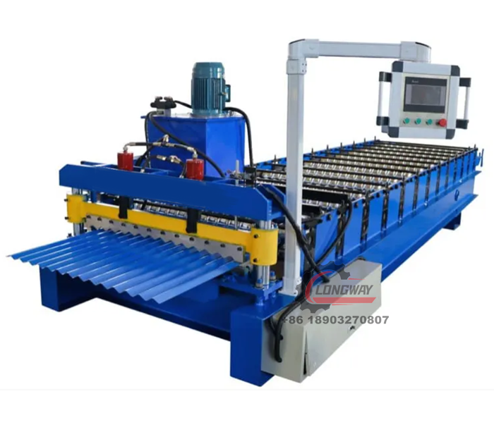 988 Corrugated roofing sheet forming machine