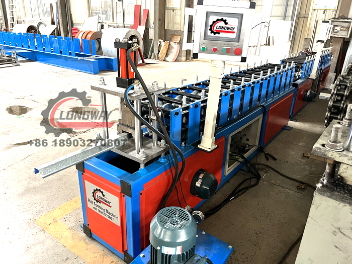 0.85mm Top hat Roof Batten Omega Roll Forming Machine