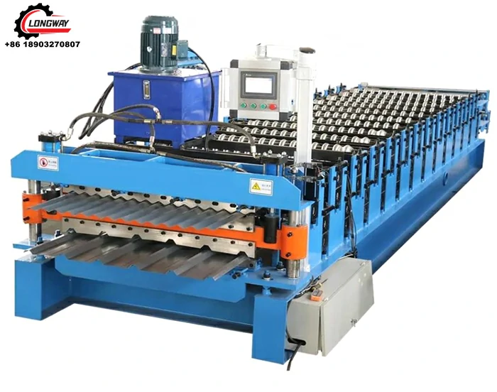 Double Layer Roll Forming Machine For Roofing Sheet