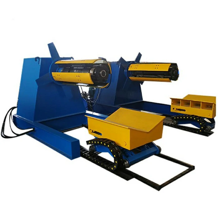Hydraulic Decoiler With Loading Car Automatic Uncoiler