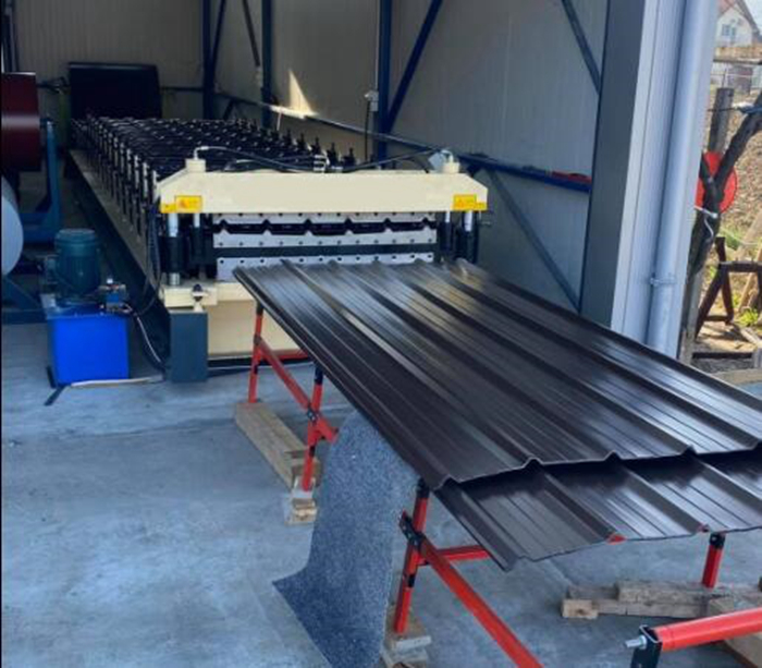 metal roofing machine-Standing Corrugated Roof Curving Sheet Machine