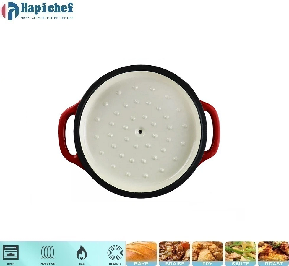 പഴയ പർവ്വതം കാസ്റ്റ് ഇരുമ്പ് ഡച്ച് ഓവൻ Hot Selling Cookware Cooking Pot Enamel Casserole Cast Iron Dutch Oven
