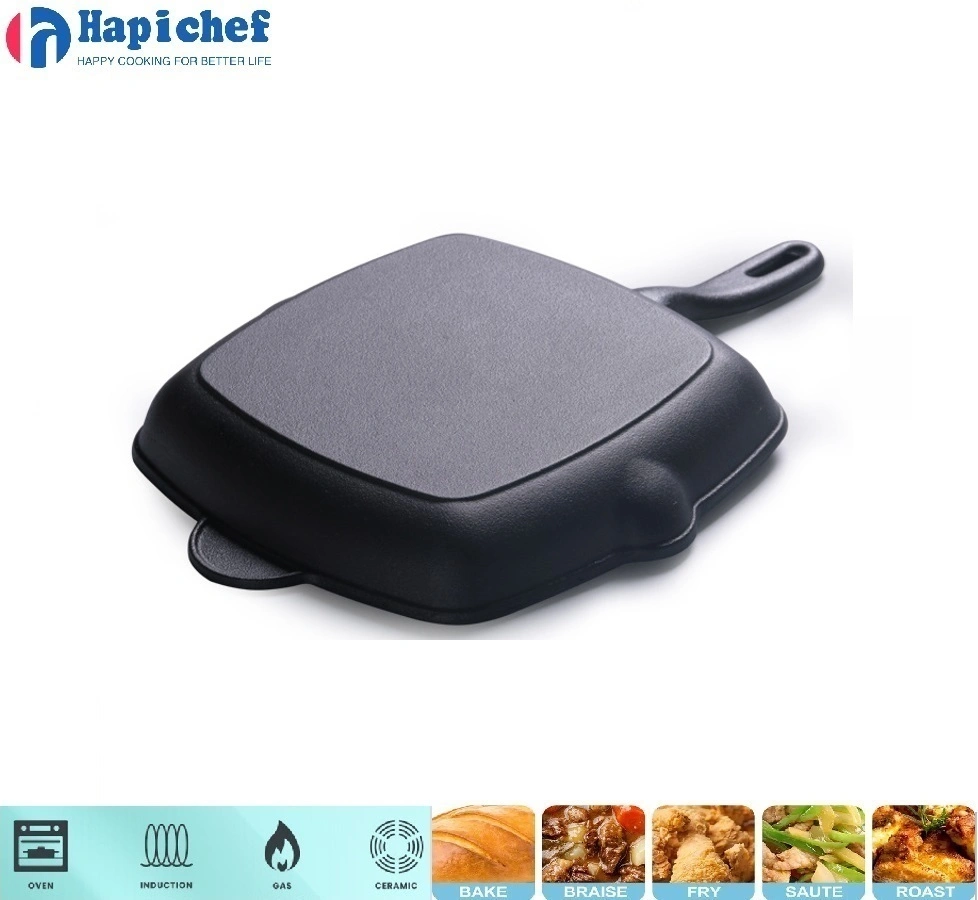 ഫിനക്സ് കാസ്റ്റ് ഇരുമ്പ് ഡച്ച് ഓവൻ Kitchen Utensils Steak Grill Frying Pan Pre-Seasoned Cast Iron Cookware