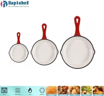 Enameled Cast Iron Skillet Cast Iron Cookware Frying Pan, Cast Iron Cookware, Cast Iron Casserole