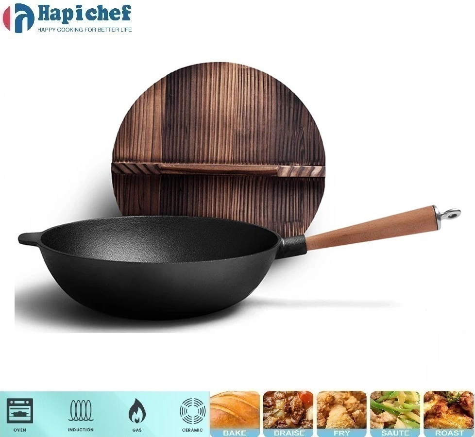 ଲଜ୍ ଏନାମେଲଡ୍ କାଷ୍ଟ ଲୁହା ଡଚ୍ ଚୁଲି | Cast Iron Pot with Long Handle