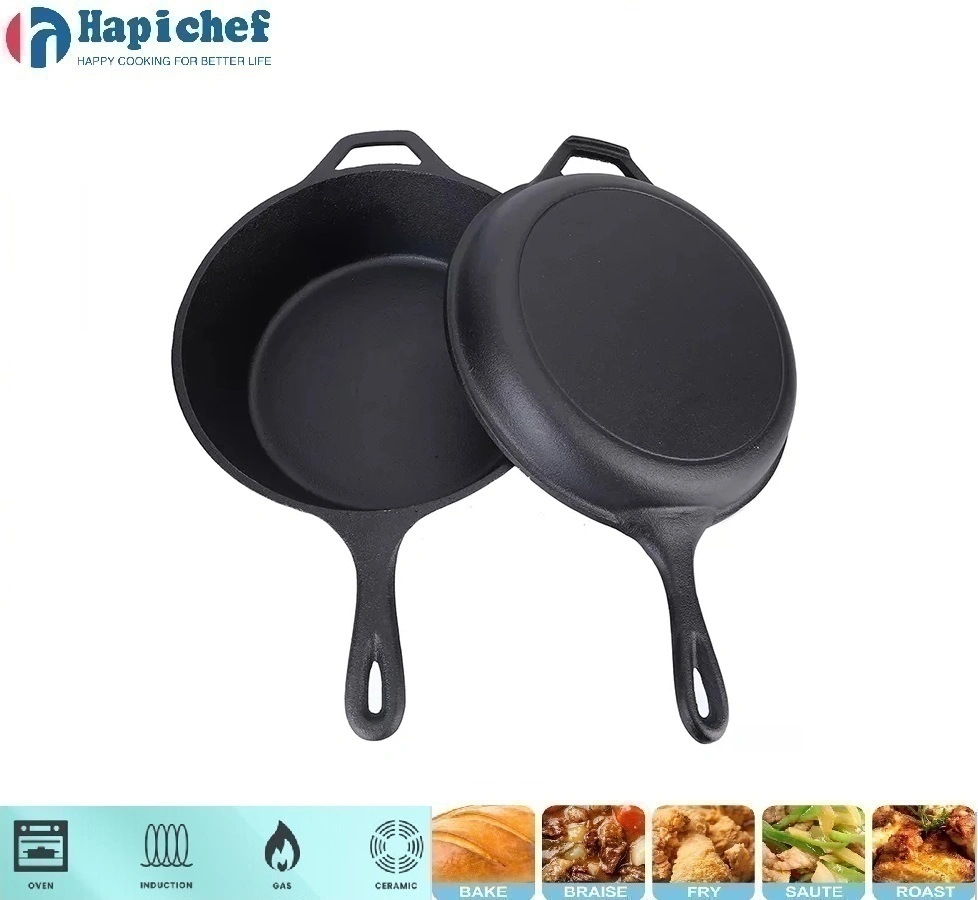 rusty cast iron dutch oven Hapichef 3-Quart Hammered Cast Iron Combo Cooker