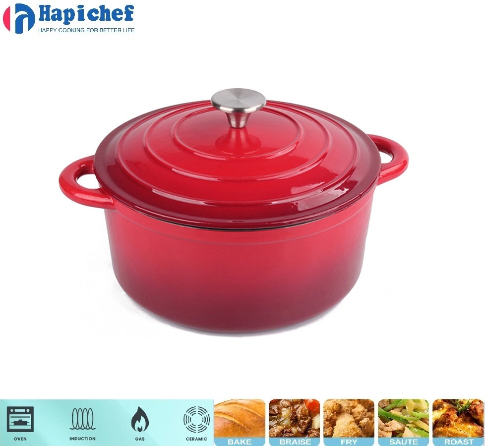 Amazon Kitchenware Nonstick Cast Iron Cookware Enamel Cast Iron Casserole