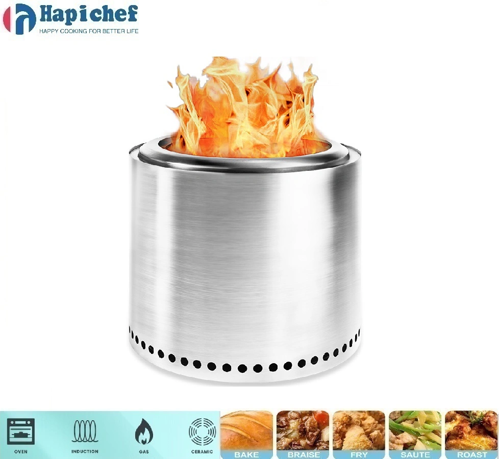 cast iron dutch oven for bread 2021 New Design Stainless Steel Wood Pellet Rocket Stove Charcoal Stove for Africa and America