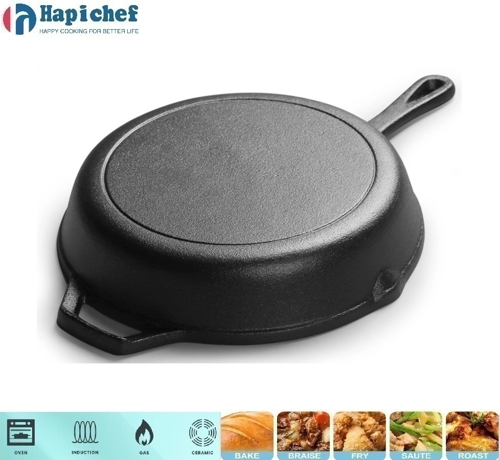 High Quality Cookware Steak Egg Cast Iron Frying Pan