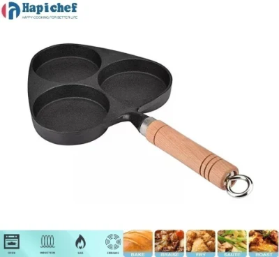 Cast Iron Skillet Omelet Fry Pan