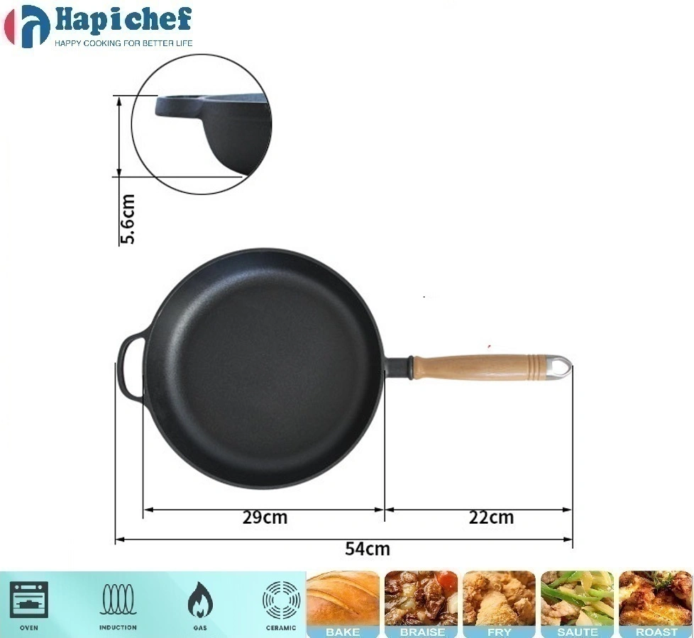 sur la table cast iron dutch oven 10 Inch/12inch Cast Iron Cookware Factory China