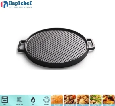 Cast iron pan for deep frying. Cast iron pan for deep frying.