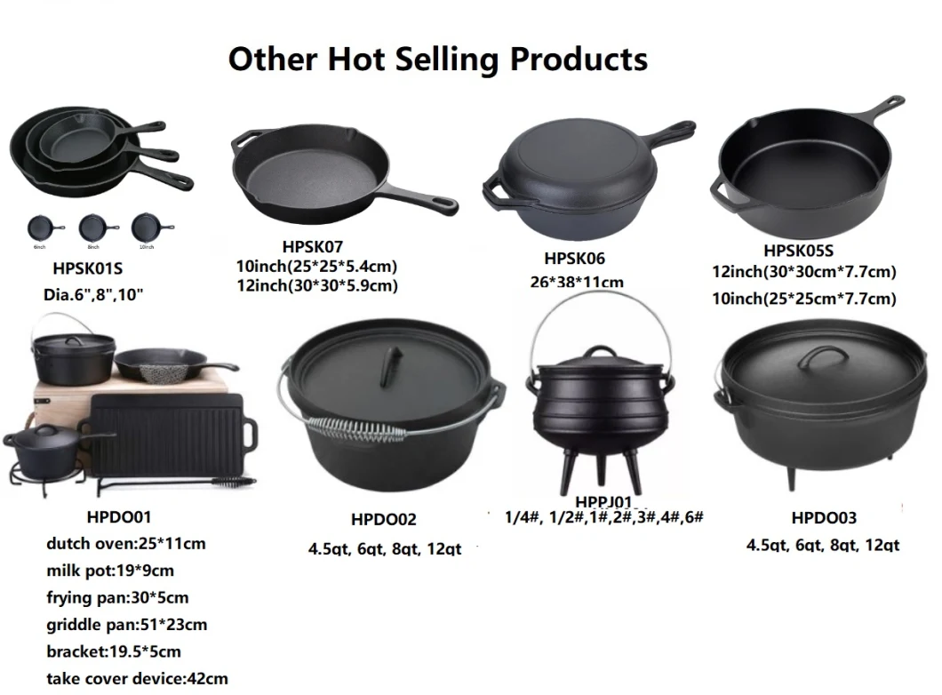 sam's club cast iron dutch oven 24cm High Quality Enamel Cookware Square Cast Iron Griddle Grill Pan