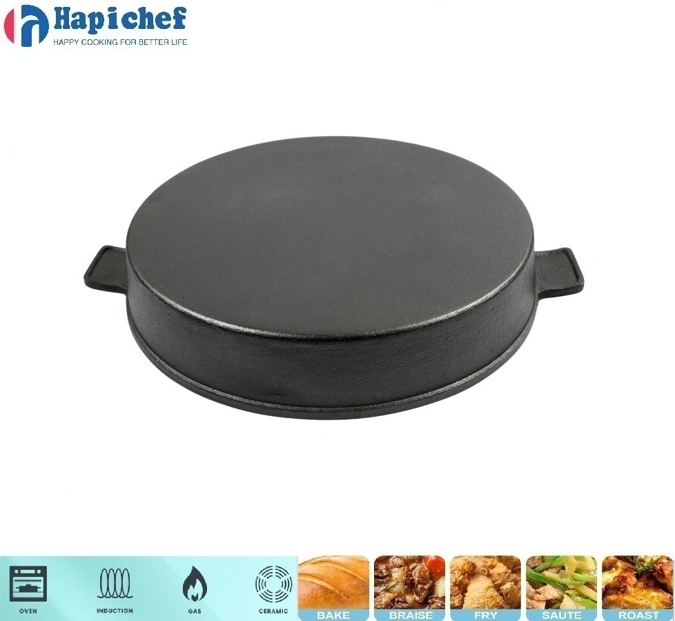 cast iron pot set factories Amazon Hot Sale Cookware Cast Iron Griddle Barbecue Grill Pan