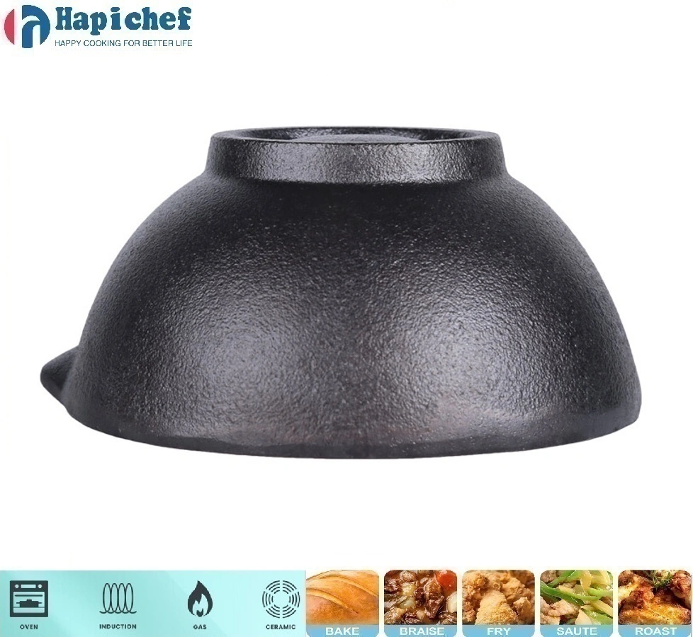 ក្លឹប Sam's ដេញដែកហូឡង់ Pre-Seasoned Cast Iron Mortar and Pestle