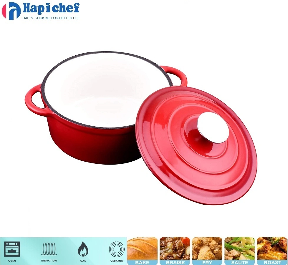 Amazon Kitchenware Nonstick Cast Iron Cookware Enamel Cast Iron Casserole