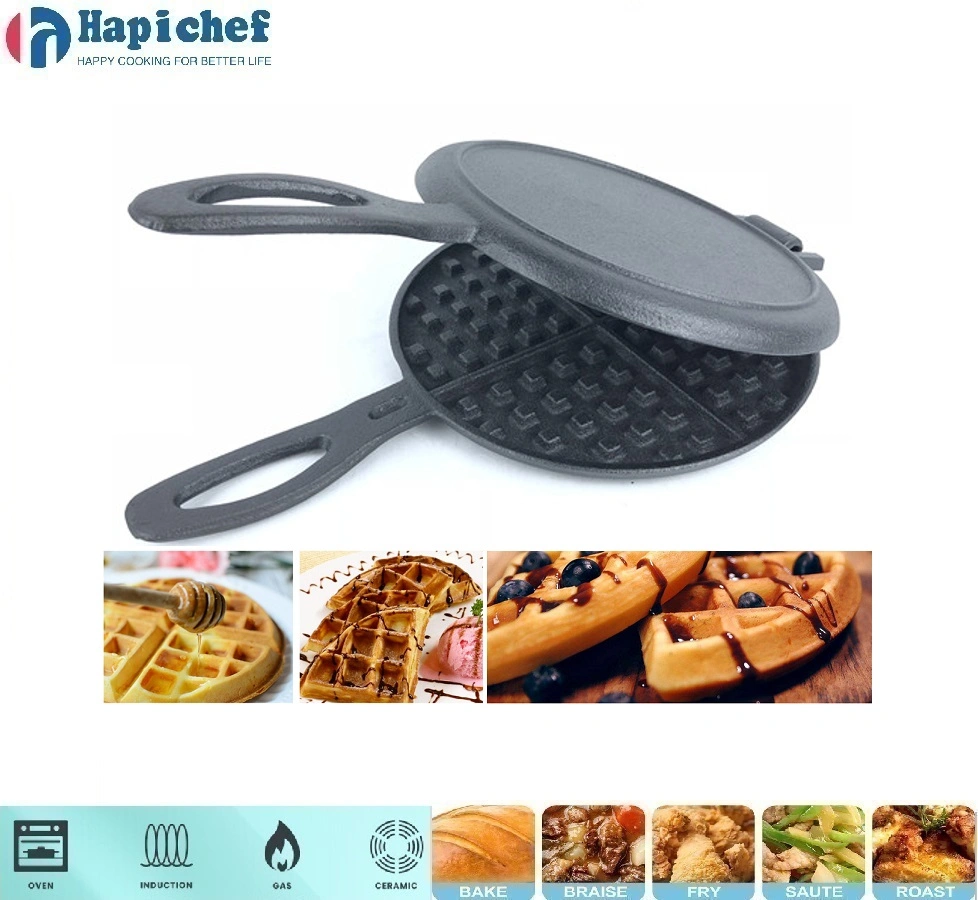 god madax foornada birta Dutch Hot Sale Cast Iron Round Griddle Pizza Pan
