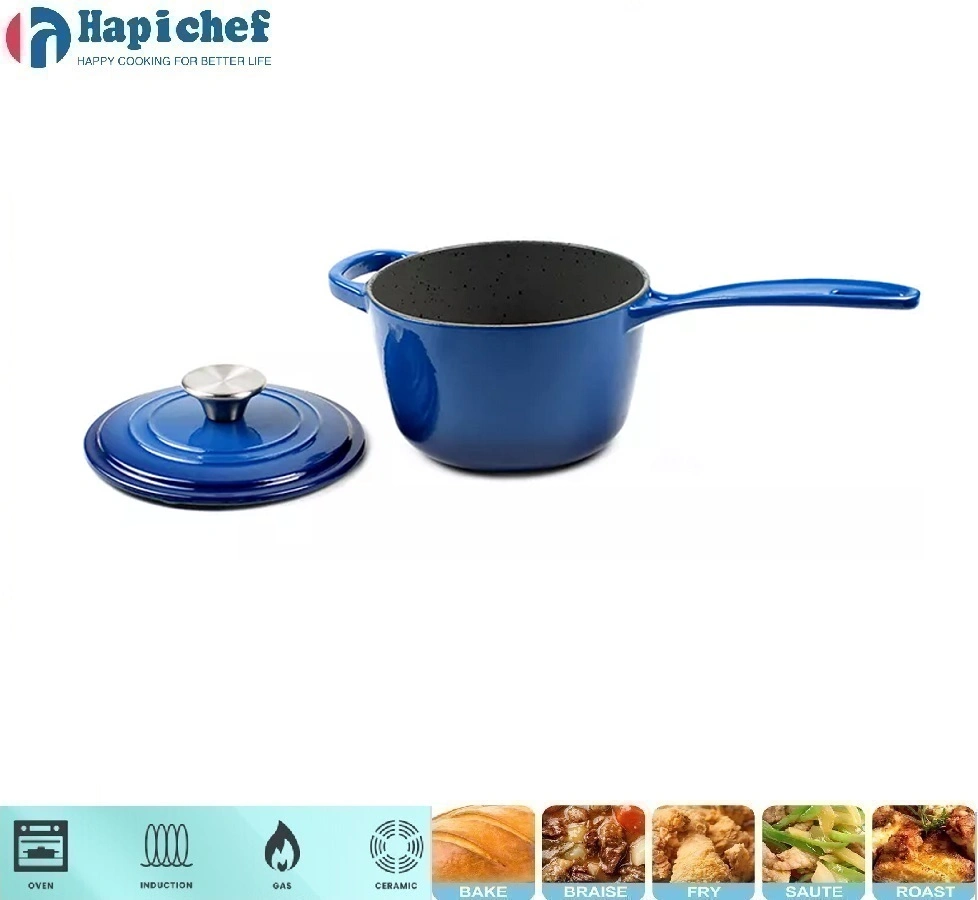 ഫിനക്സ് കാസ്റ്റ് ഇരുമ്പ് ഡച്ച് ഓവൻ Cast Iron Enamel /Preseasoned Saucepan Milk Pot