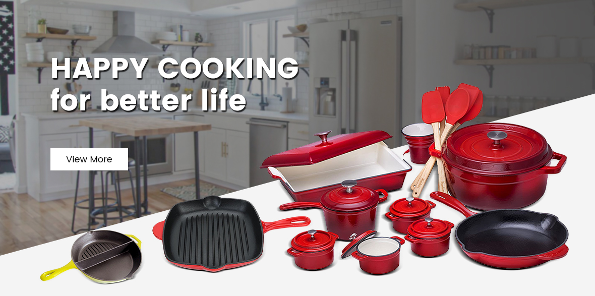 Cookware Supplier cast iron cookware Manufacturer Hebei Hapichef