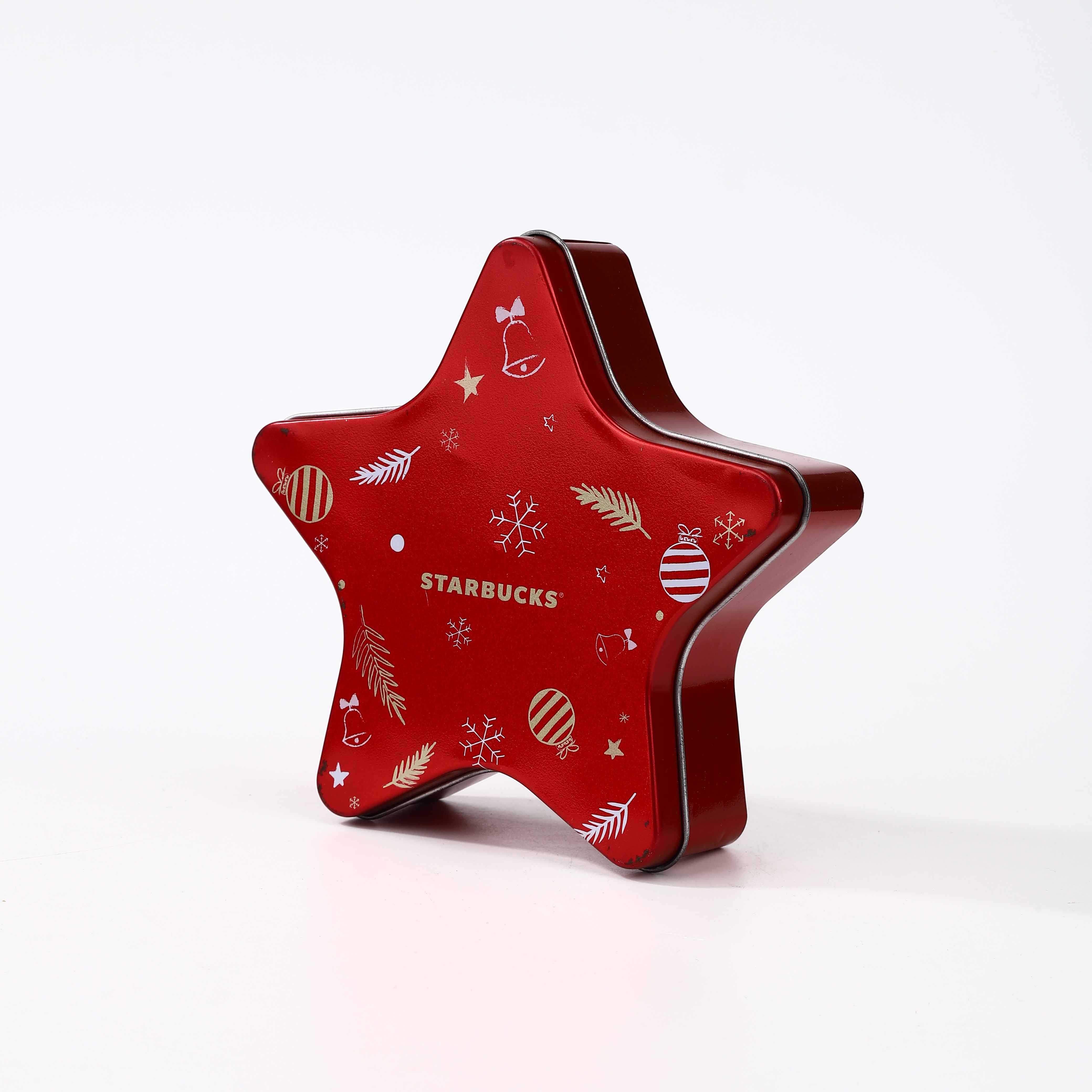 Star Shape Tin Box