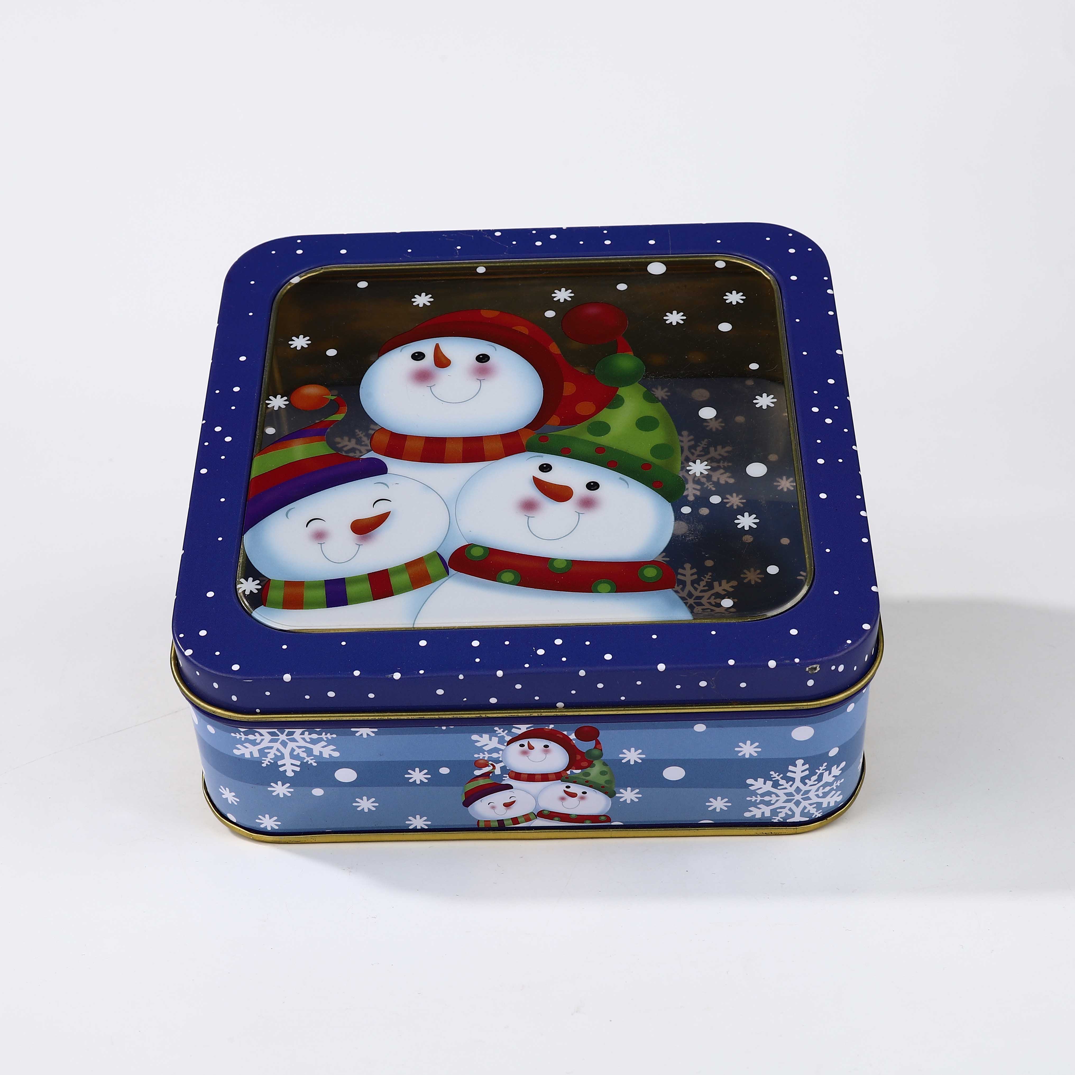 Manufacturers of square tin containers. Manufacturers of square tin containers.