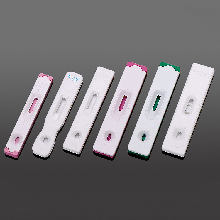 Rapid Diagnostic Test Kit Pregnancy Test Strips Packaging Plastic Empty Cassette Without Strip