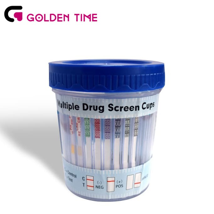 The Multi-Drug Rapid Test is a rapid screening test that can be performed without the use of an instrument. The test utilizes monoclonal antibodies to selectively detect elevated levels of specific drugs in specimen.