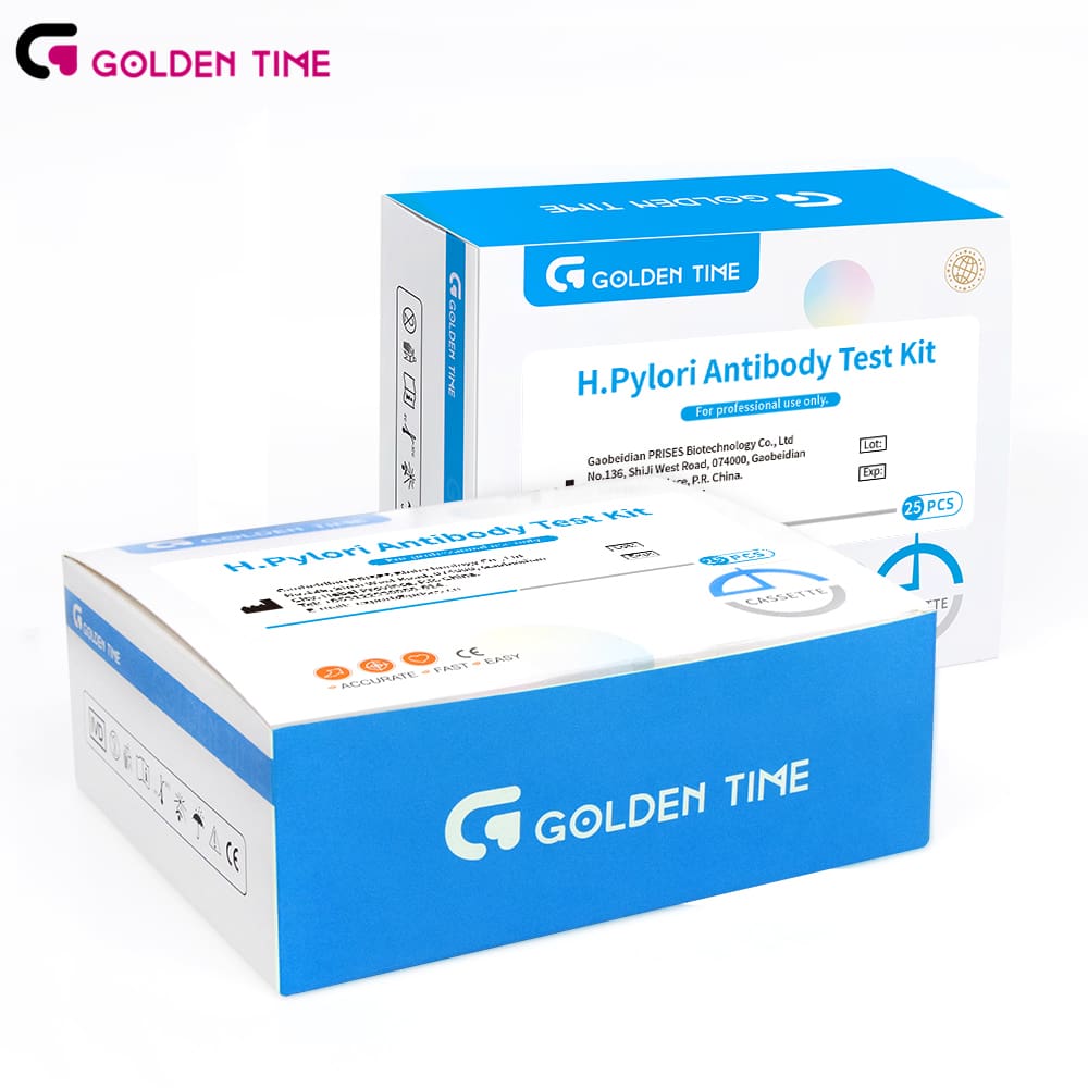 The One Step H.pylori Test is a rapid chromatographic immunoassay for the qualitative detection of antibodies to H.pylori (HP) in Whole Blood /Serum / Plasma to aid in the diagnosis of H.pylori.