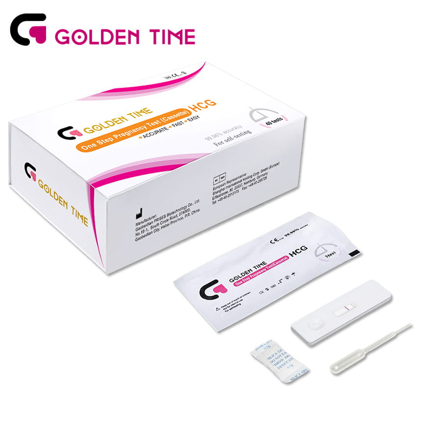 One Step HCG Pregnancy Test is a self-performing immunoassay designed for the qualitative determination of human chorionic gonadotropin (HCG) in urine for early detection of pregnancy.