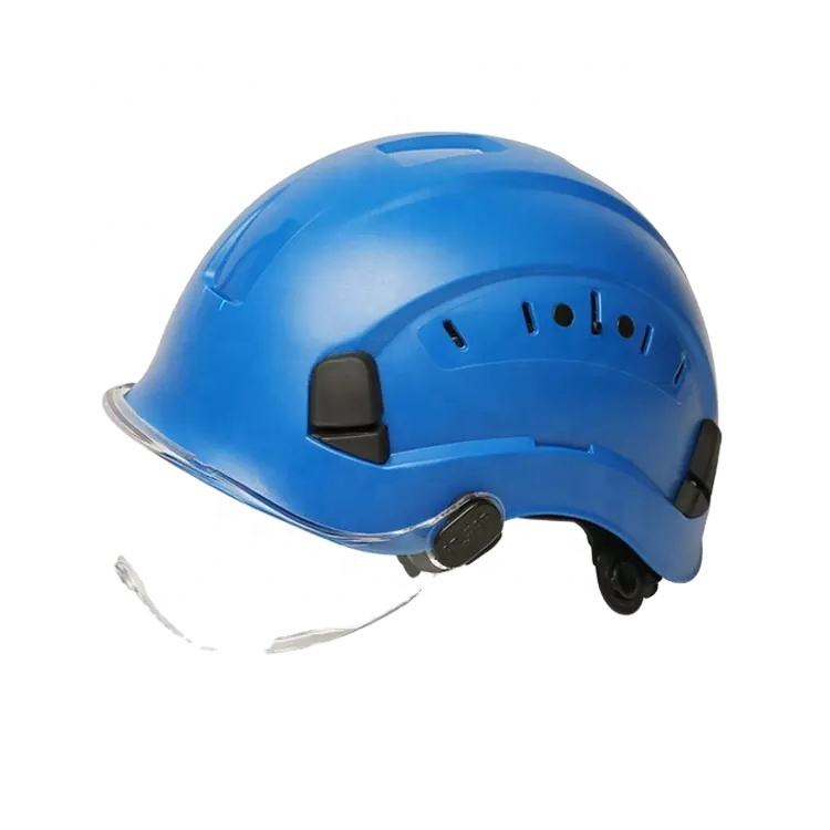 ABS Material Engineering Safety Helmets with Worker Visor【Best Price】