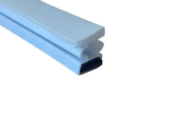 Sealing of PVC rubber plastic doors for refrigerators