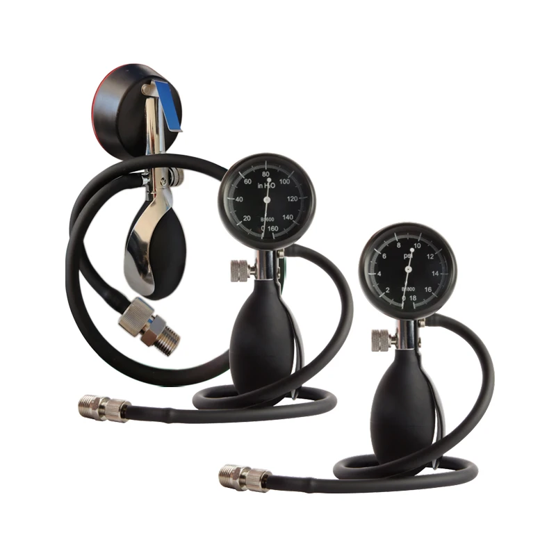 Capsule Pressure Gauge - Medical Type(Squeeze Bulb-Blood  Pressure Monitor)
