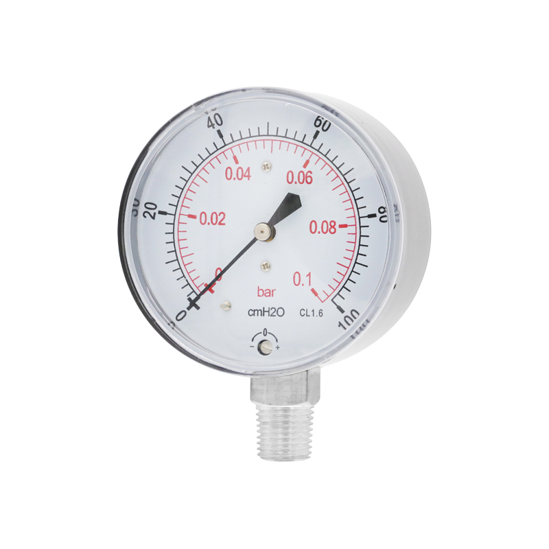 Capsule Pressure Gauge (CPG) -SS case, SS connection,extrusion type