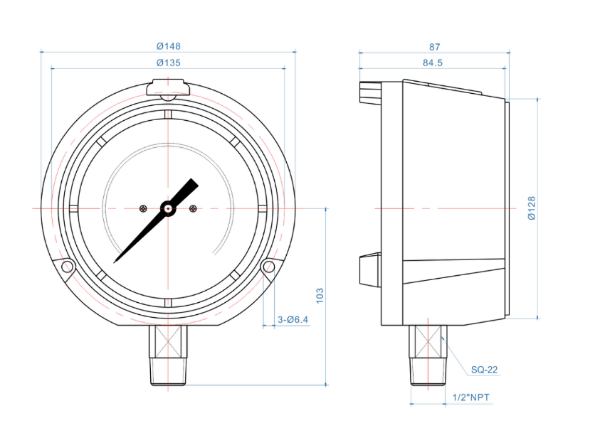 Get quotes for capillary type differential pressure gauges now. Get quotes for capillary type differential pressure gauges now.